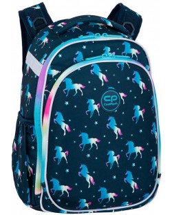Školski ruksak Cool Pack Turtle - Blue Unicorn, 25 l 