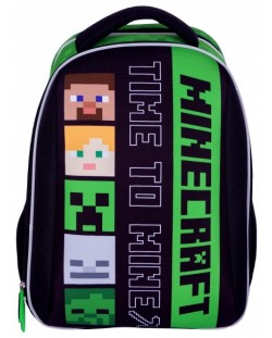 Školski ruksak Astra Minecraft - Alex i Steven