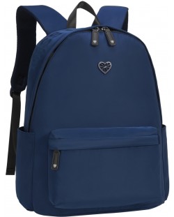 Školski ruksak Miss Lemonade Duchess -  S 1 pretincem, tamno plavi