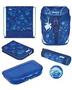 Školski set Herlitz SoftLight Plus - Deep Sea