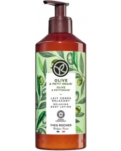 Yves Rocher Bain Nature Mlijeko za tijelo, maslina i petitgrain, 390 ml