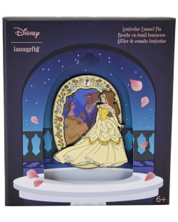Bedž Loungefly Disney: Beauty & The Beast - Belle