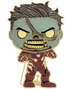 Bedž Funko POP! Marvel: What If…? - Zombie Iron Man (Glows in the Dark) #20