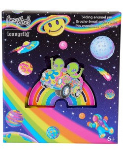 Bedž Loungefly Art: Lisa Frank - Zoomer & Zorbit