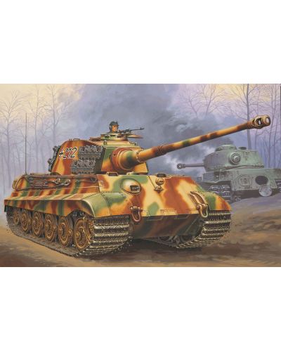 Sastavljeni model tenka Revell - Tiger II Ausf. B (03129) - 2