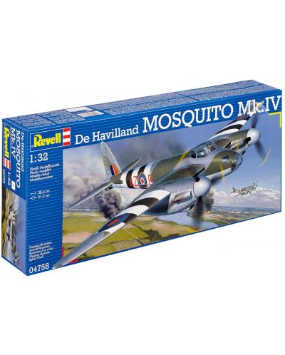 Sastavljeni model vojnog zrakoplova Revell - Mosquito Mk. IV (04758) - 3