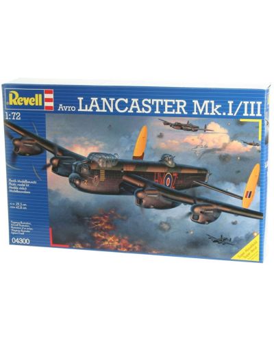 Sastavljeni model vojnog zrakoplova Revell - Avro Lancaster Mk.I/III (04300) - 3