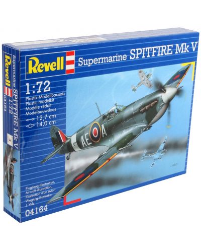 Sastavljeni model vojnog zrakoplova Revell - Spitfire Mk.V (04164) - 3
