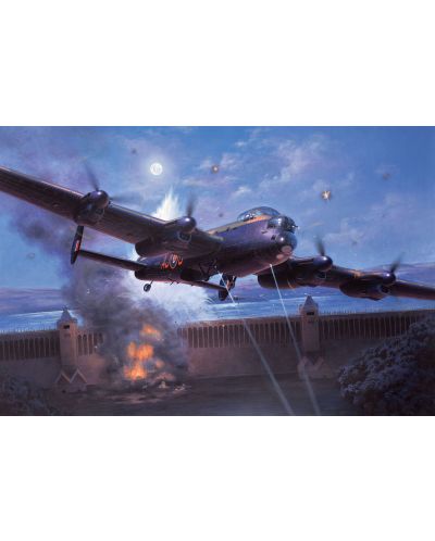 Sastavljeni model vojnog zrakoplova Revell - Avro Lancaster DAMBUSTERS (04295) - 2