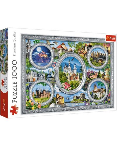 Puzzle Trefl od 1000 dijelova - Dvorci diljem svijeta - 1