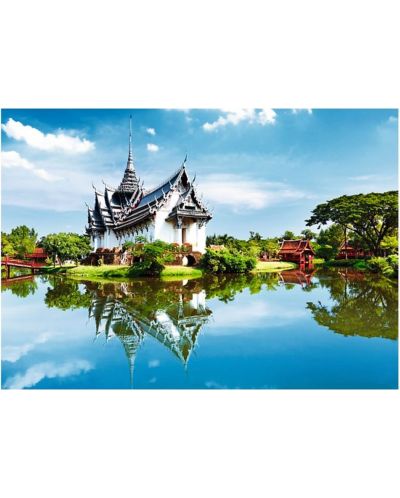 Puzzle Trefl od 1000 dijelova - Palača Sanphet Prasat, Tajland - 2