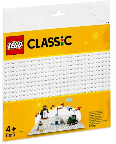 Konstruktor Lego Classic – Bijeli fundament (11010) - 1
