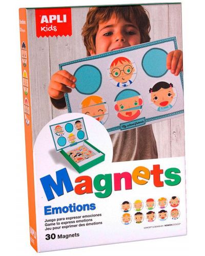 Edukativna magnetska igra Apli Kids – Emocije - 1