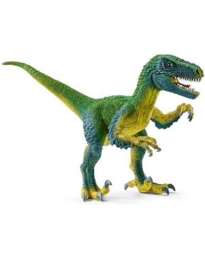 Figurica Schleich Dinosaurs - Velociraptor, zelene boje - 1