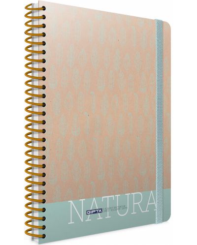 Bilježnica Gipta - Natura, 120 listova, spirala - 1
