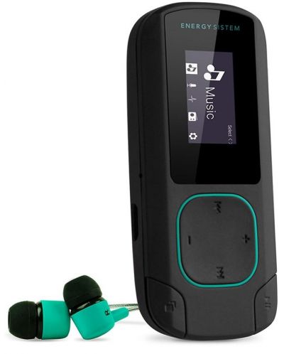 MP3 player Energy Sistem Clip - crni/zeleni - 1