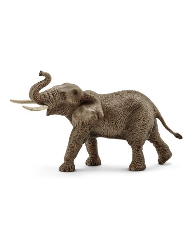 Figurica Schleich Wild Life Africa - Afrički slon, mužjak s podignutom surlom - 1