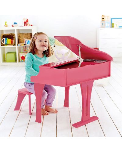 Dječji glazbeni instrument Hape - Klavir, roze - 4