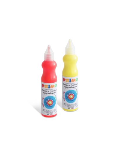 Tempera boje Primo - 6 boja, 75 ml - 2