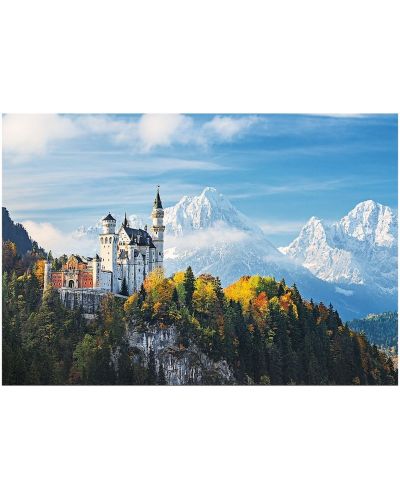 Puzzle Trefl od 1500 dijelova - Bavarske Alpe - 2