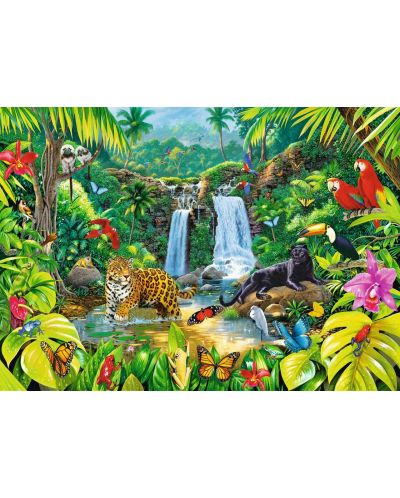 Puzzle Trefl od 2000 dijelova - Tropska šuma - 2