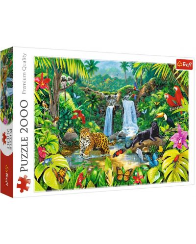 Puzzle Trefl od 2000 dijelova - Tropska šuma - 1