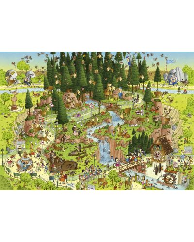 Puzzle Heye od 1000 dijelova - U Crnoj Gori, Marino Degano - 2