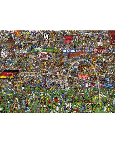 Slagalica Heye od 3000 dijelova - Povijest nogometa, Alex Bennett - 2