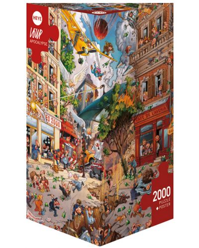 Puzzle Heye od 2000 dijelova - Apokalipsa, Jean-Jacques Loup - 1