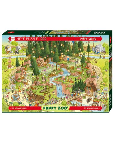 Puzzle Heye od 1000 dijelova - U Crnoj Gori, Marino Degano - 1