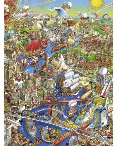 Puzzle Heye od 1500 dijelova - Povijest rijeke, Hugo Prades - 2