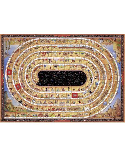 Slagalica Heye od 4000 dijelova - Povijest svijeta u osmijesima Dio 1, Marino Degano - 2