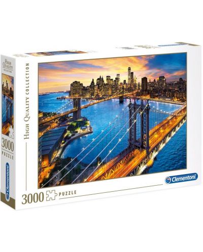 Puzzle Clementoni od 3000 dijelova - New York  - 1