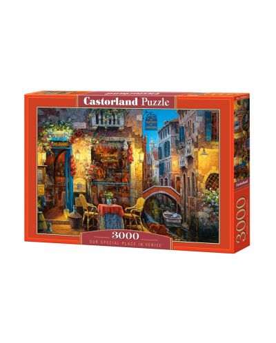 Puzzle Castorland od 3000 dijelova - Naše omiljeno mjesto u Veneciji - 1