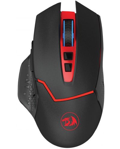 Gaming miš Redragon - Mirage М690, bežični, optički, crni - 1