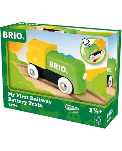 Željeznička oprema Brio My First Railway – Moja prva lokomotiva s baterijom - 1
