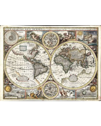 Puzzle Clementoni od 3000 dijelova - Antička karta svijeta - 2