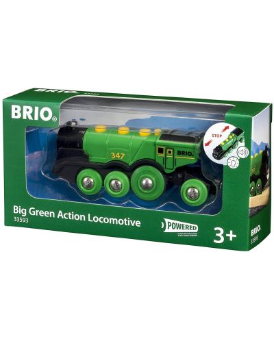 Željeznička oprema Brio – Lokomotiva, zelena - 1