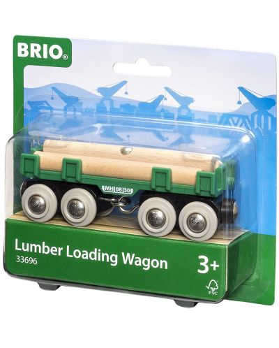 Željeznička oprema Brio – Vagon za drva - 1