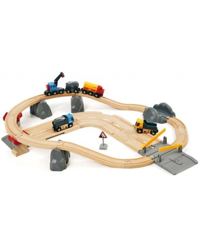 Set Brio – Vlak s tračnicama i opremama, Rail & Road Loading, 32 dijela - 2