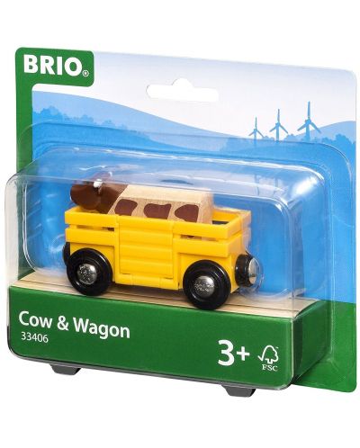 Željeznička oprema Brio – Teretni vagon s kravom - 1