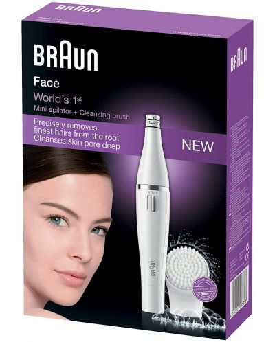 Epilator za lice Braun - Face 810, bijeli - 2