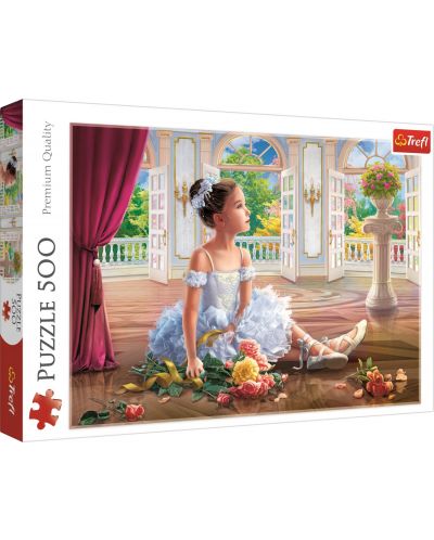 Puzzle Trefl od 500 dijelova - Mala balerina - 1