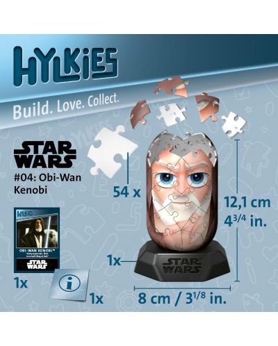 3D Slagalica Ravensburger od 54 dijela - Star Wars: Obi-Wan Kenobi - 3