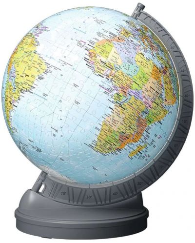3D Slagalica Ravensburger od 540 dijelova - Globus sa svjetlom - 2