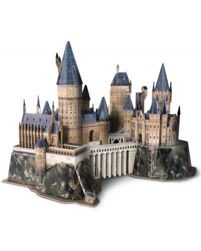 3D slagalica Spin Master od 197 dijelova - Dvorac Hogwarts - 4