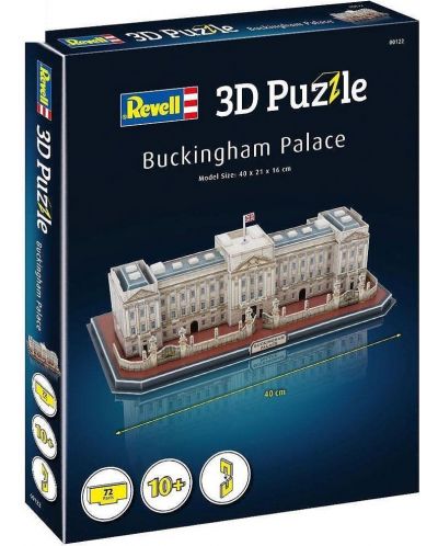 3D slagalica Revell od 72 dijela - Buckinghamska palača - 1