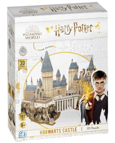 3D slagalica Spin Master od 197 dijelova - Dvorac Hogwarts - 6