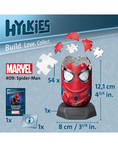 3D Slagalica Ravensburger od 54 dijela - Marvel: Spiderman - 3