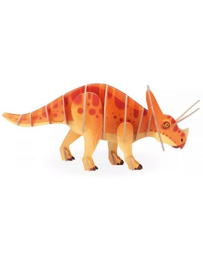 3D slagalica Janod - Triceratops - 4